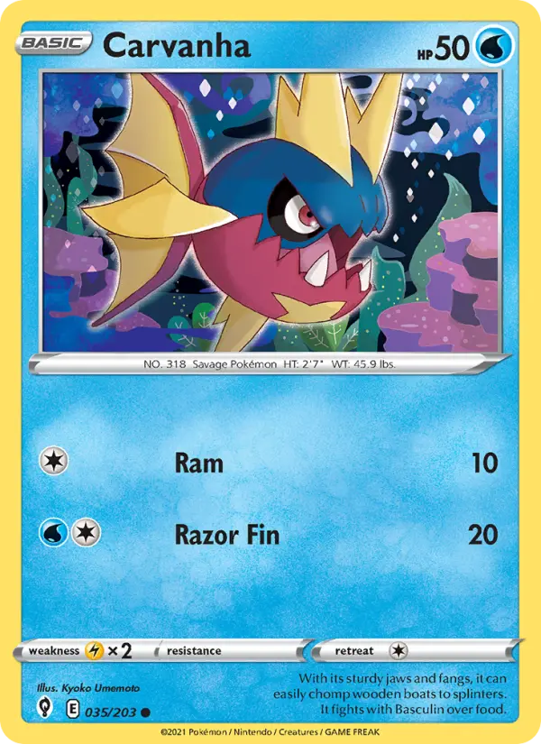 Carvanha #35 — Evolving Skies