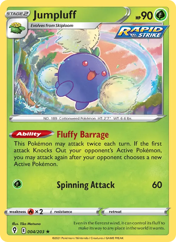 Jumpluff #4 — Evolving Skies