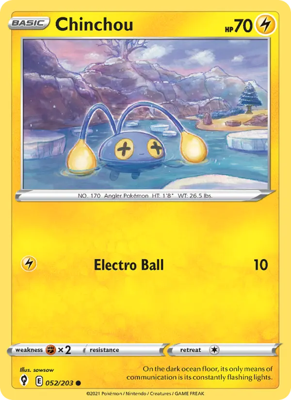 Chinchou #52 — Evolving Skies