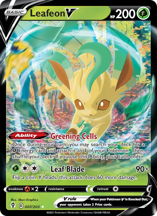 Leafeon V #7 — Evolving Skies