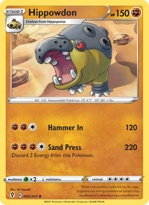 Hippowdon #85 — Evolving Skies