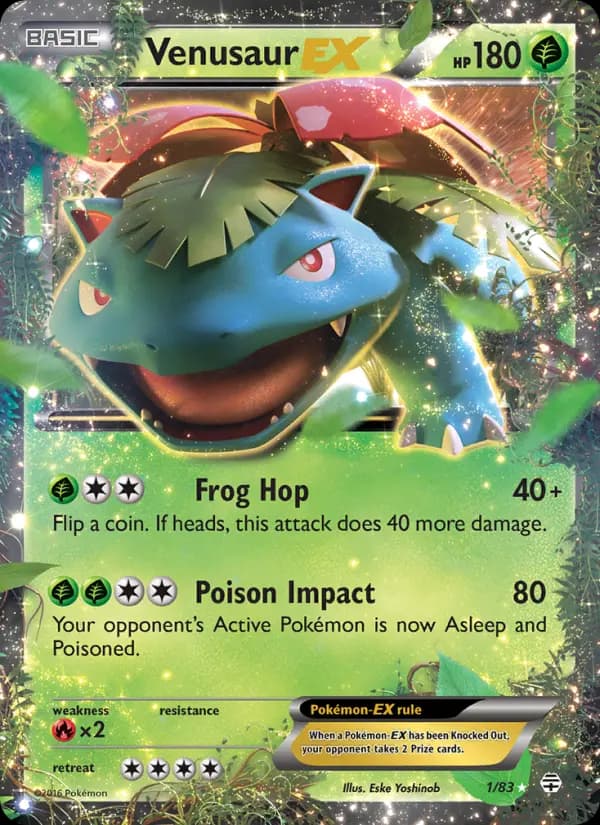 Venusaur EX #1 — Generations