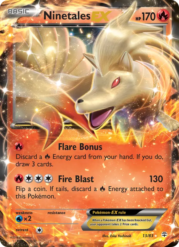 Ninetales EX #13 — Generations
