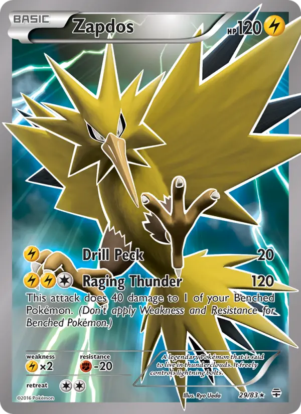 Zapdos #29 — Generations