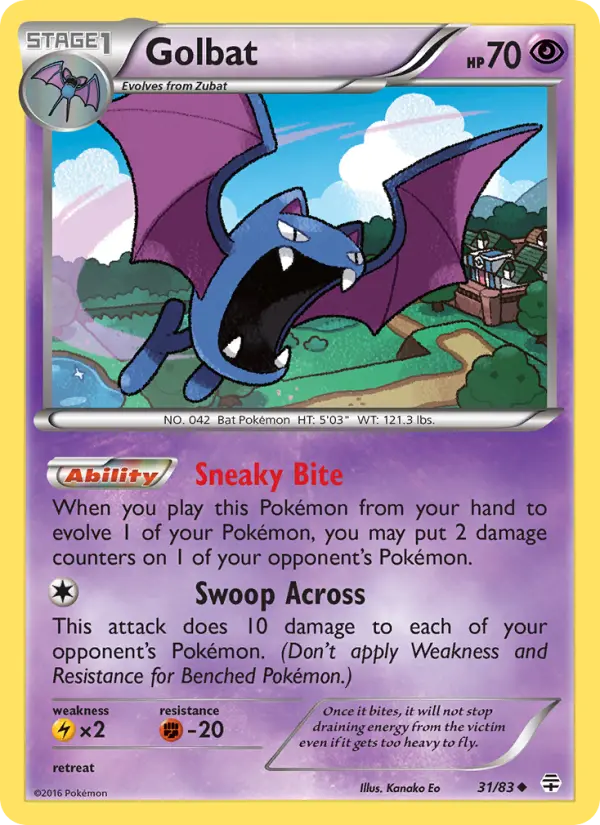 Golbat #31 — Generations