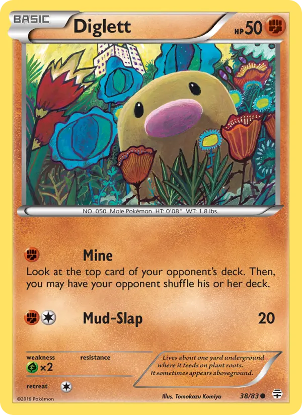 Diglett #38 — Generations