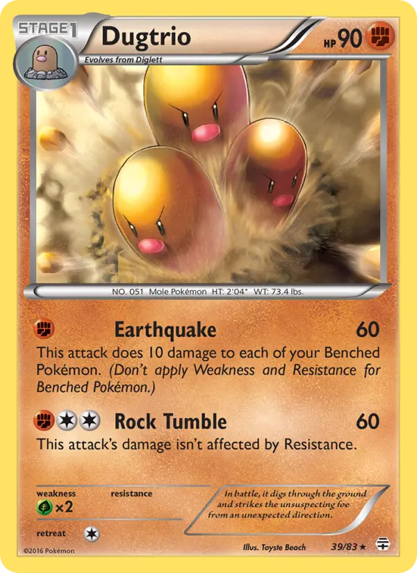 Dugtrio #39 — Generations