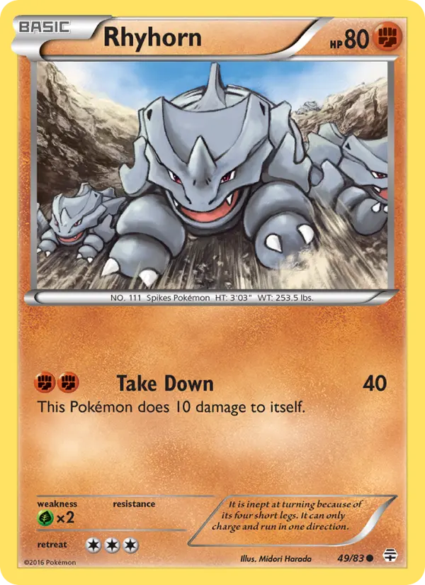 Rhyhorn #49 — Generations