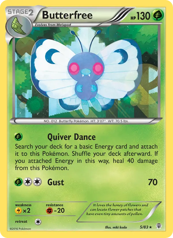 Butterfree #5 — Generations