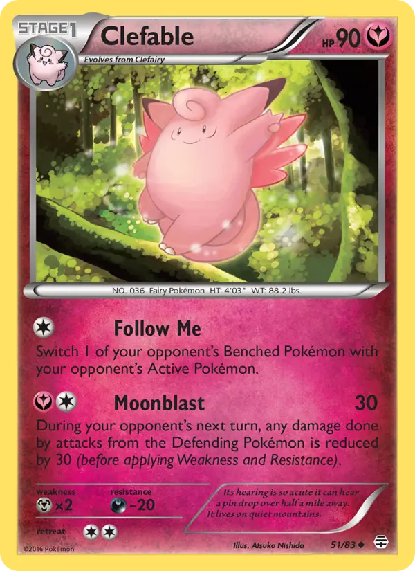 Clefable #51 — Generations