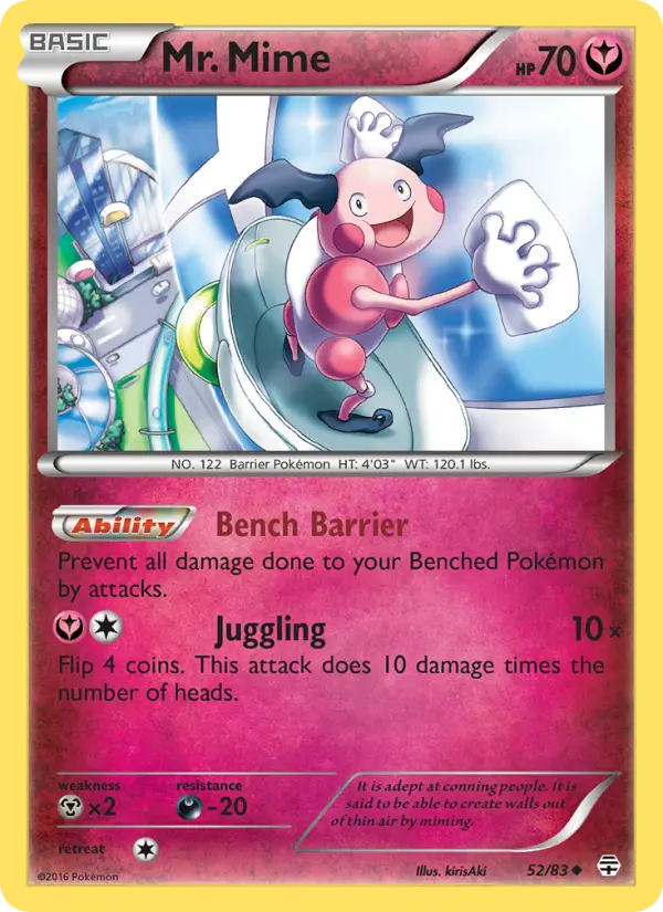Mr. Mime #52 — Generations
