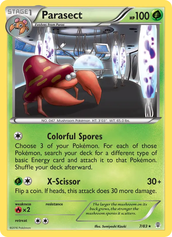 Parasect #7 — Generations