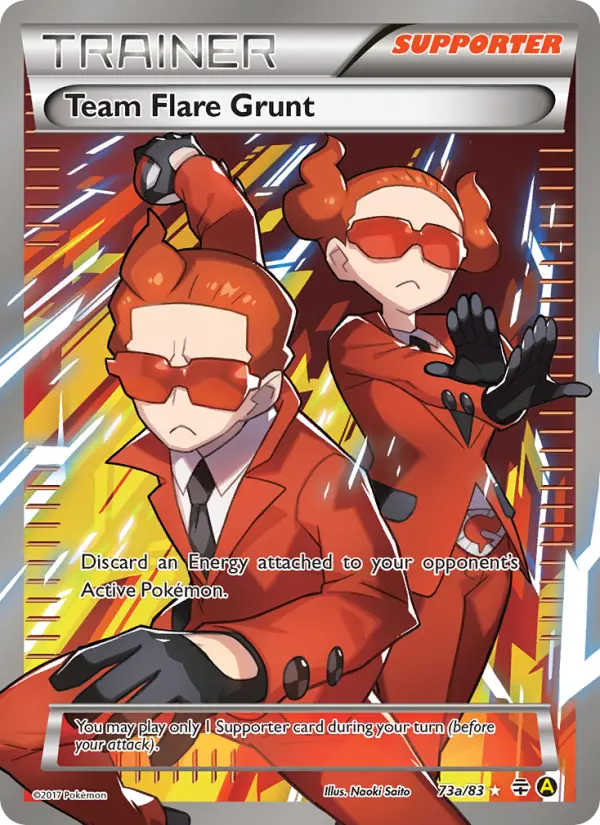 Team Flare Grunt #73 — Generations