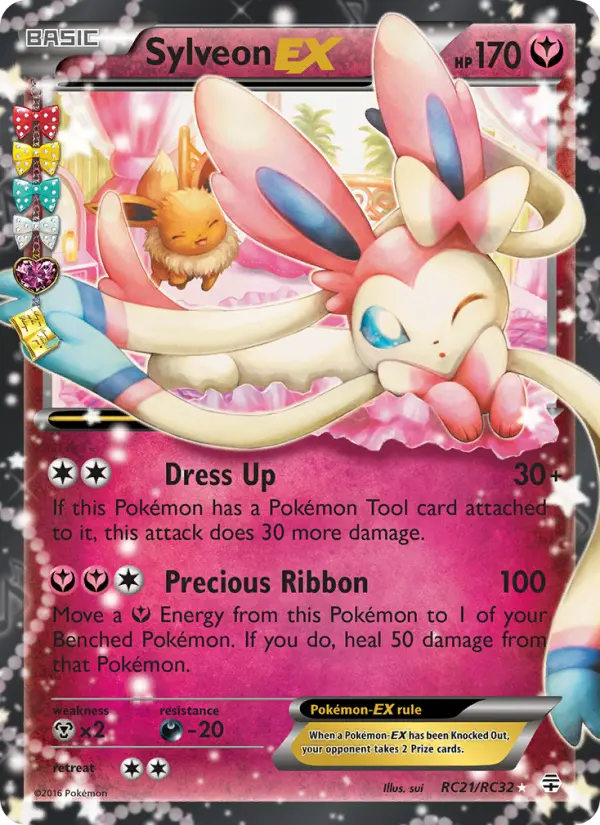 Sylveon EX #RC21 — Generations