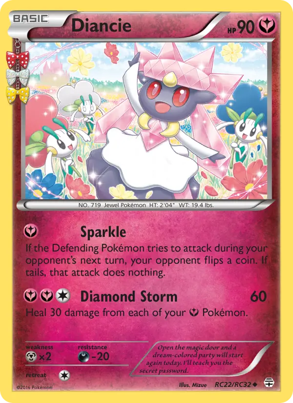 Diancie #RC22 — Generations