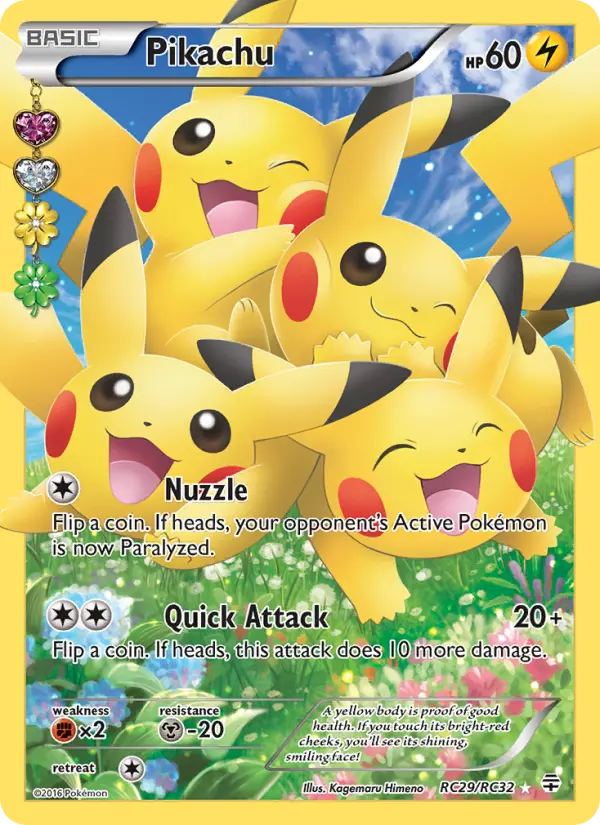 Pikachu #RC29 — Generations