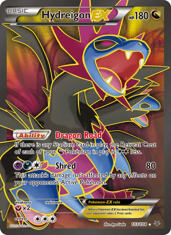 Hydreigon EX #103 — Roaring Skies