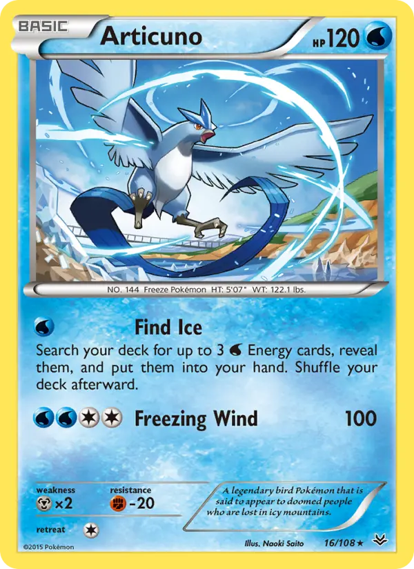 Articuno #16 — Roaring Skies