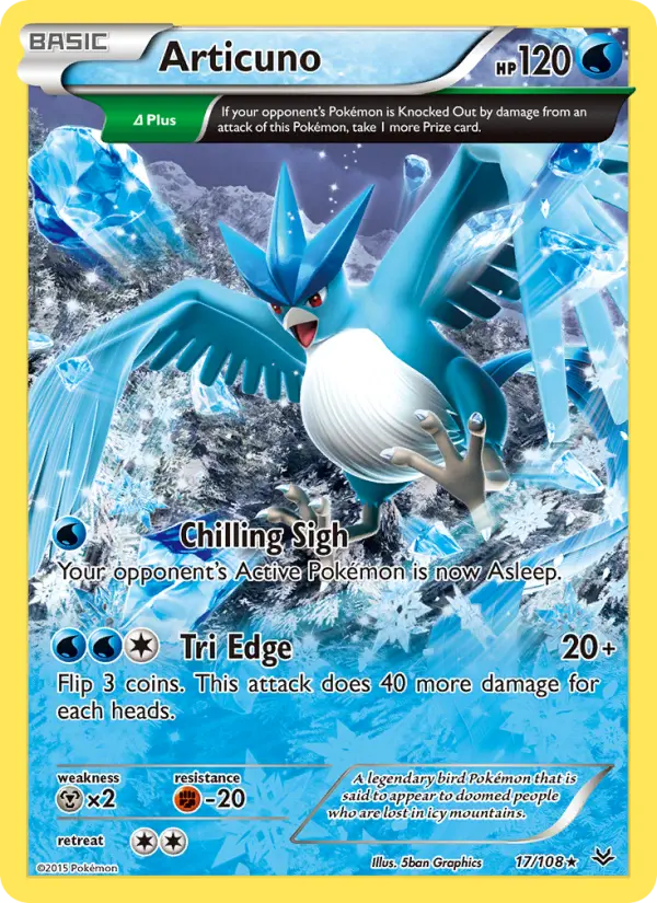 Articuno #17 — Roaring Skies