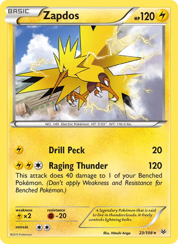 Zapdos #23 — Roaring Skies