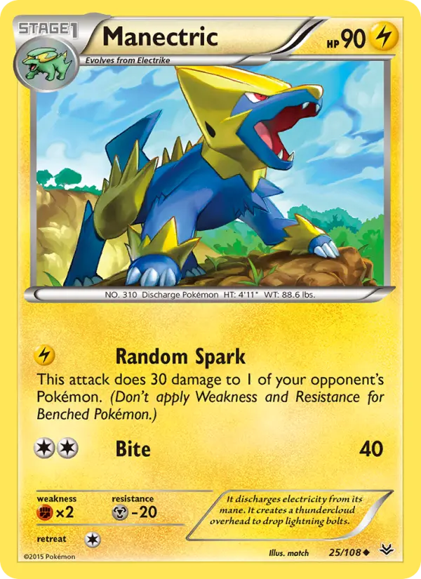 Manectric #25 — Roaring Skies