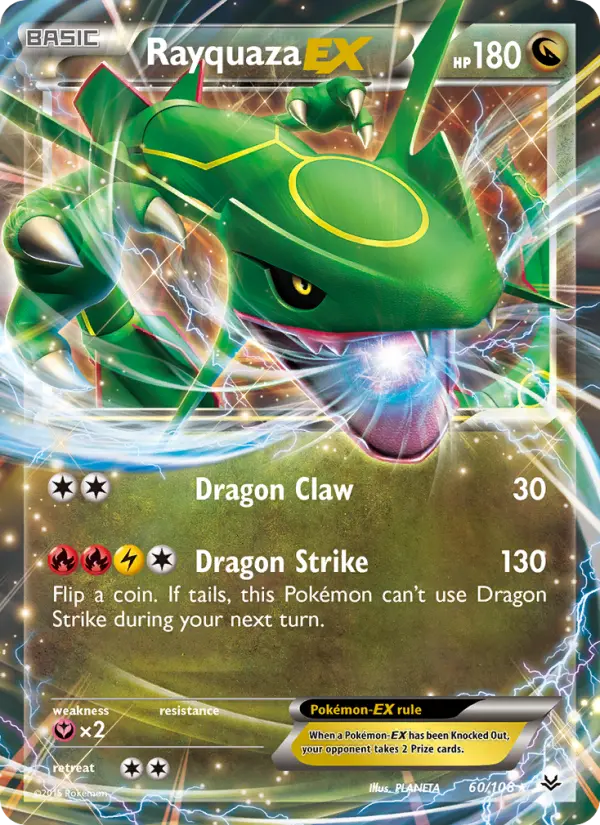 Rayquaza EX #60 — Roaring Skies