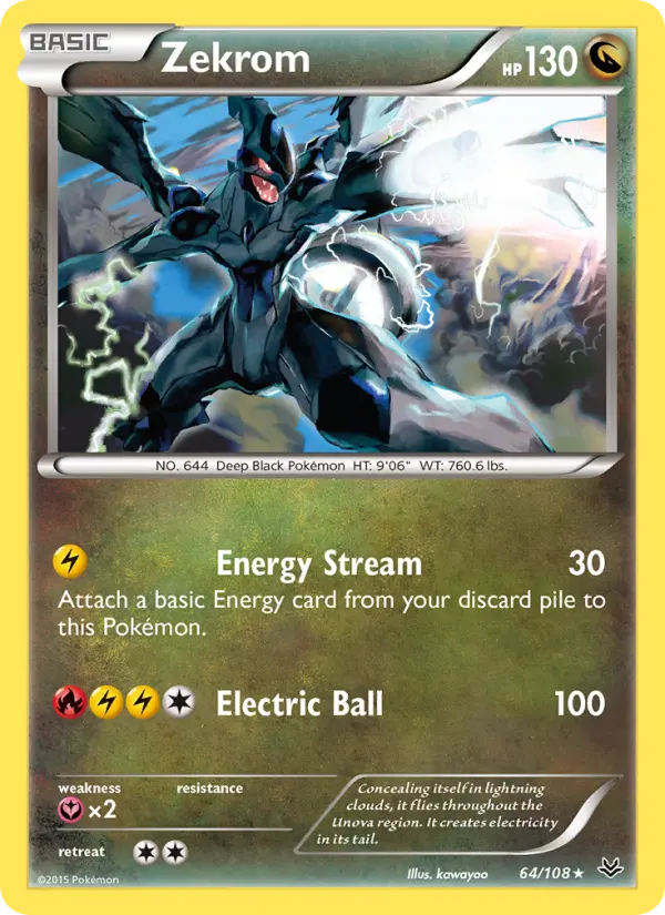 Zekrom #64 — Roaring Skies