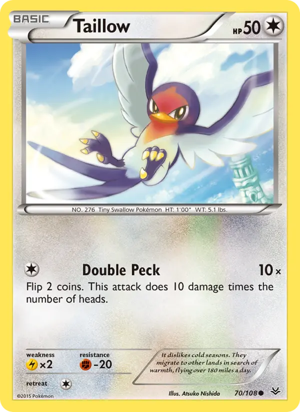 Taillow #70 — Roaring Skies