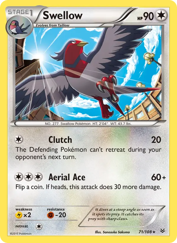 Swellow #71 — Roaring Skies