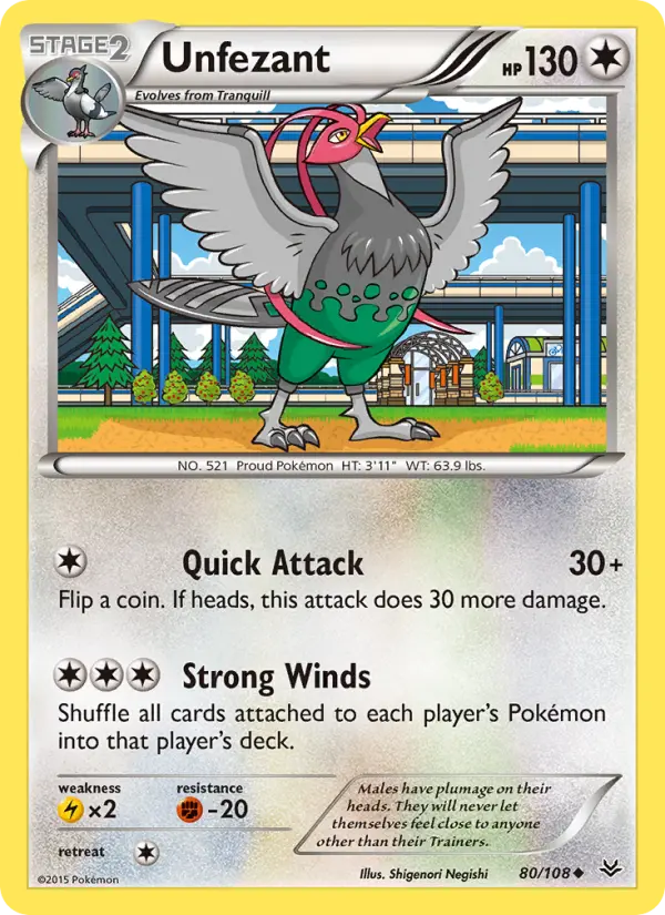 Unfezant #80 — Roaring Skies