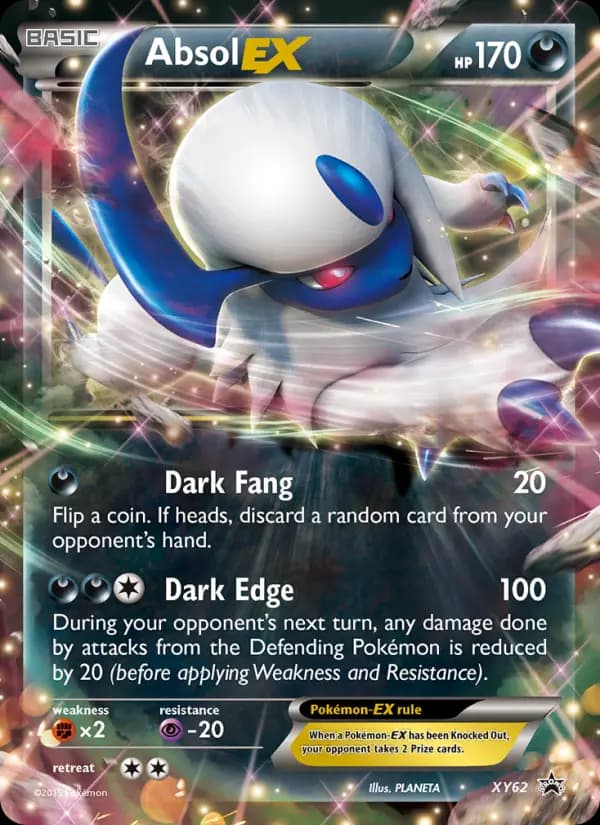 Absol EX #XY62 — XY Promos
