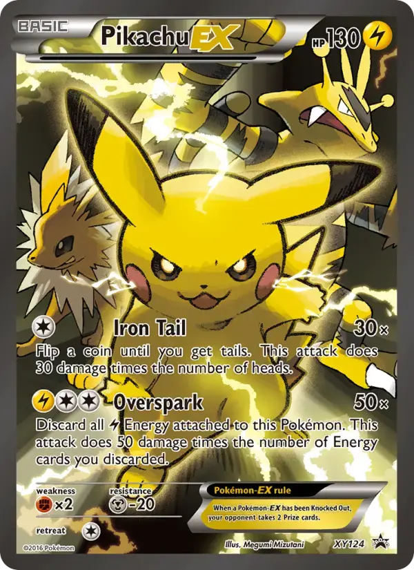 Pikachu EX #XY124 — XY Promos