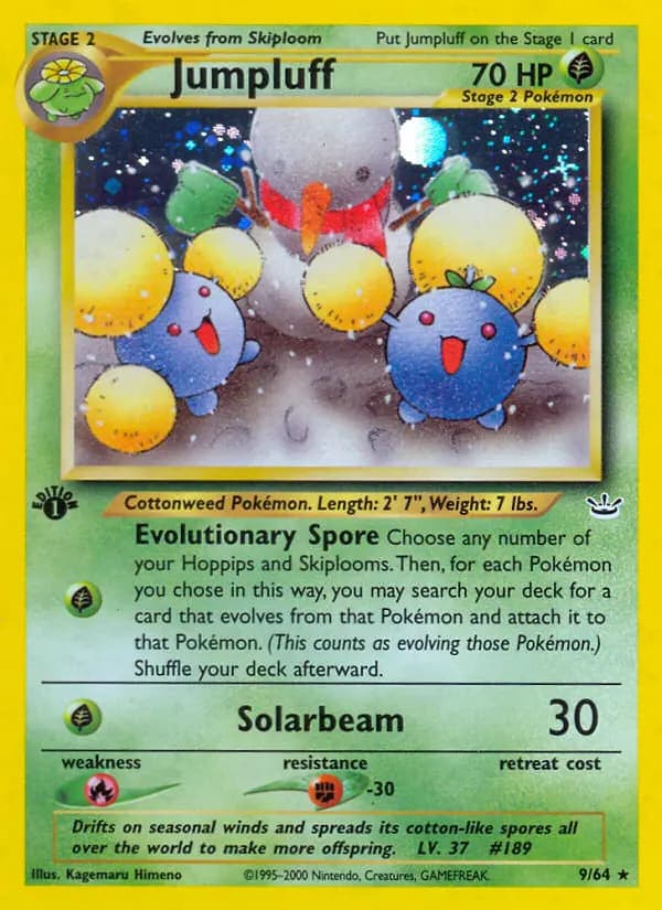 Jumpluff #9 — Neo Revelation
