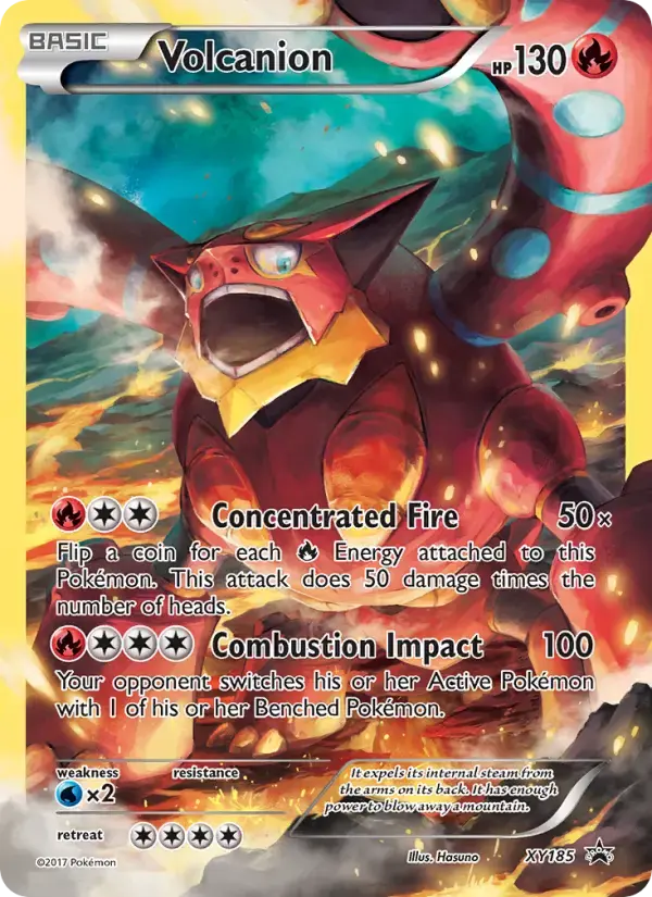 Volcanion #XY185 — XY Promos
