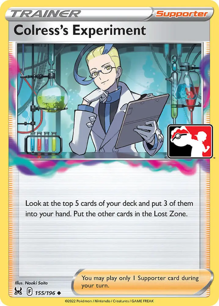 Colress's Experiment #155 — Play! Pokémon Prize Pack Series