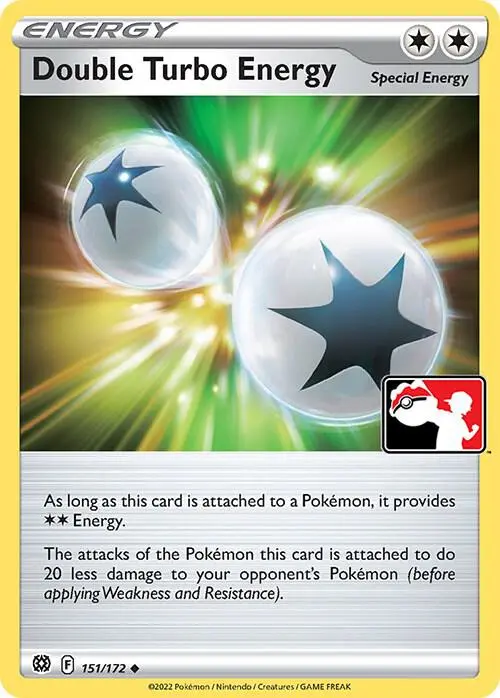 Double Turbo Energy #151 — Play! Pokémon Prize Pack Series