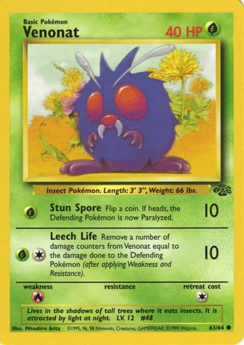 Carte Pokémon コンパン #63 — ポケモンジャングル