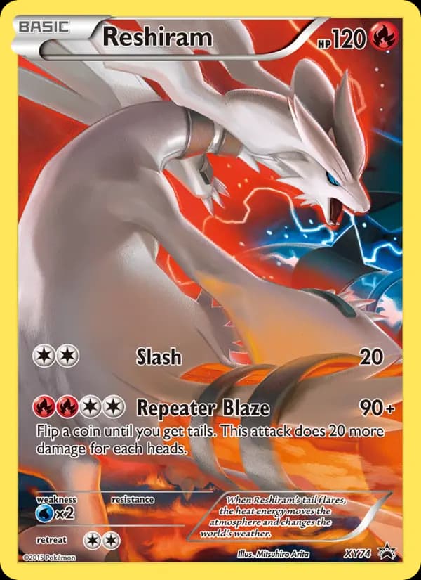 Reshiram #XY74 — XY Promos