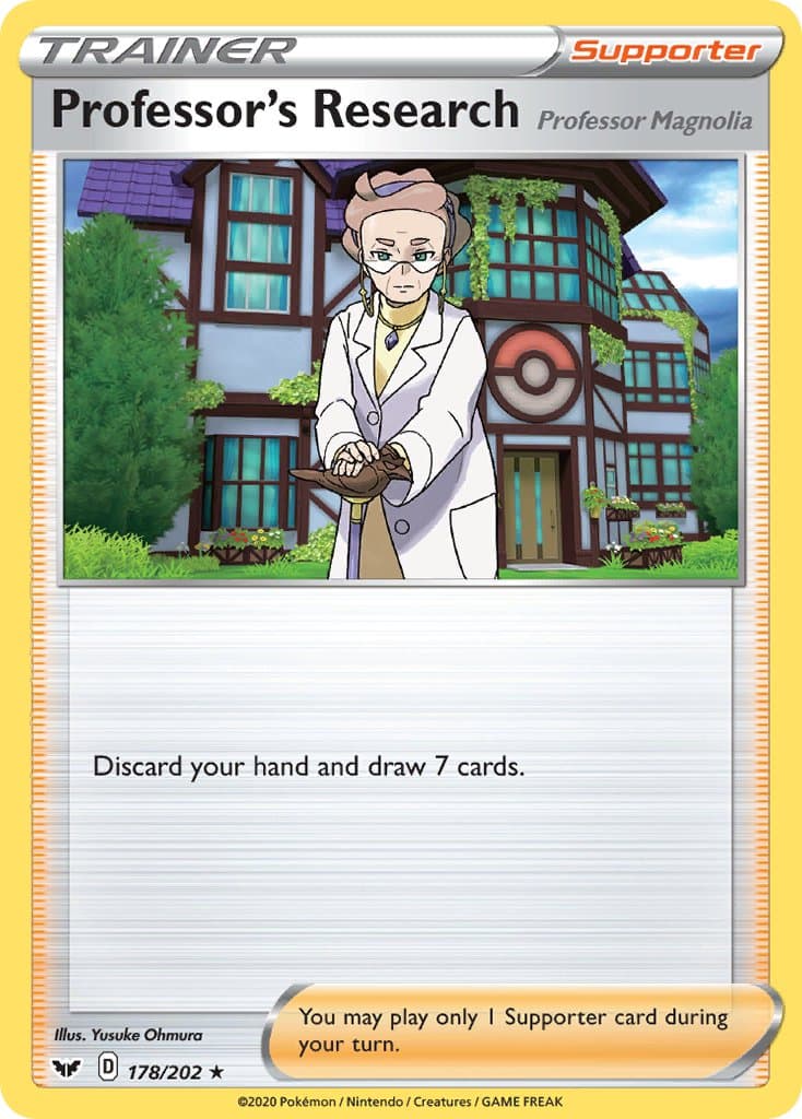 Carte Pokémon Professor's Research #007 — Premium Trainer Box ex