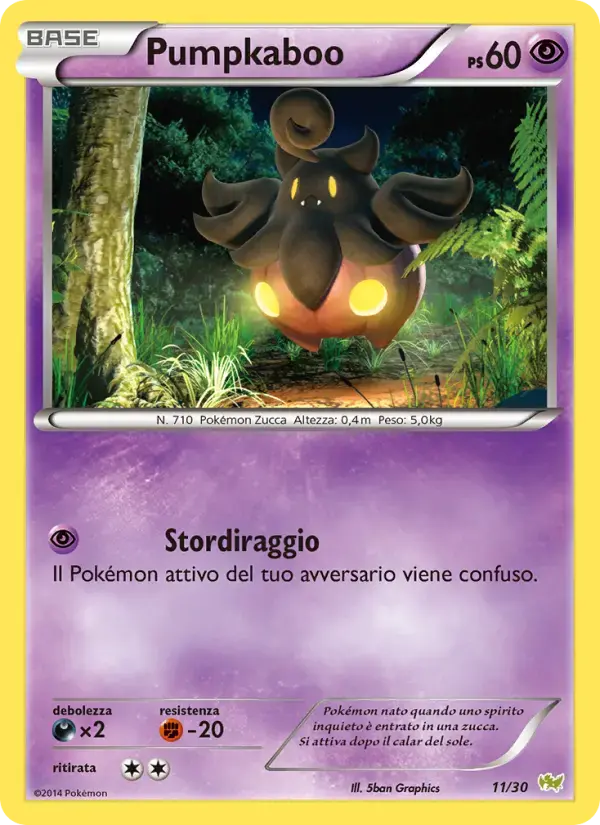 Pumpkaboo #11 — XY Trainer Kit (Noivern)