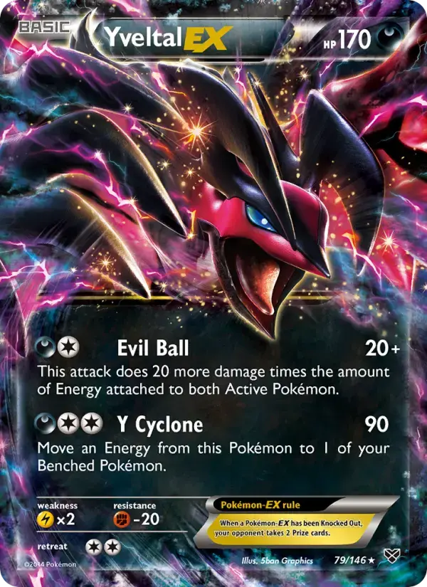 Yveltal EX #79 — XY
