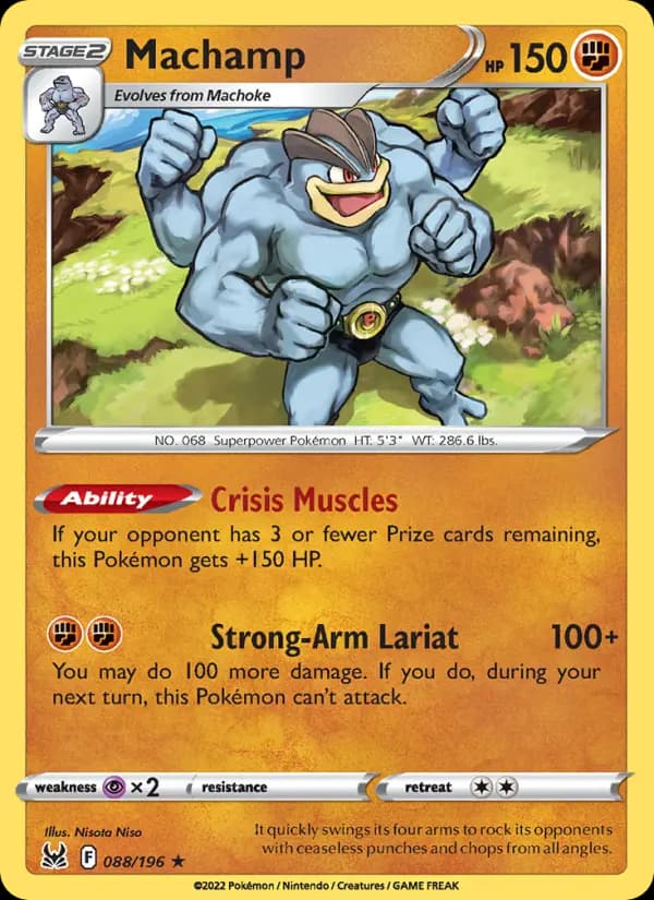 Machamp #088 — Lost Origin