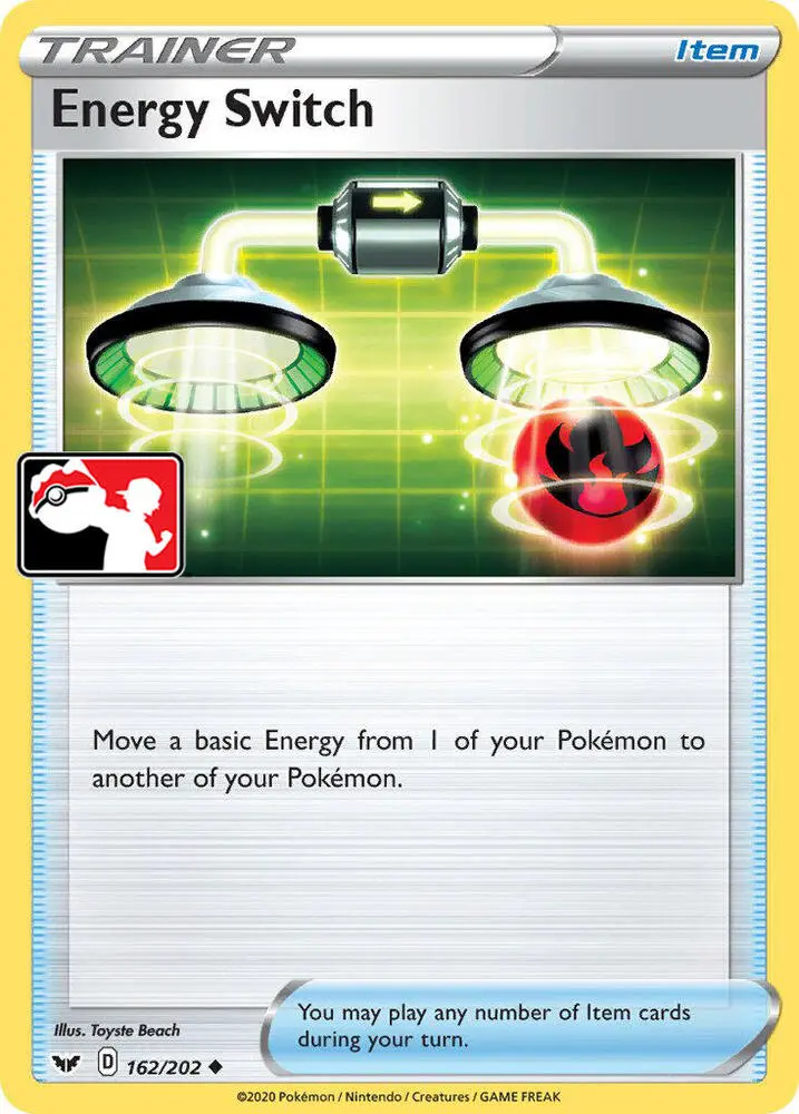 Energy Switch #162 — Play! Pokémon Prize Pack Series