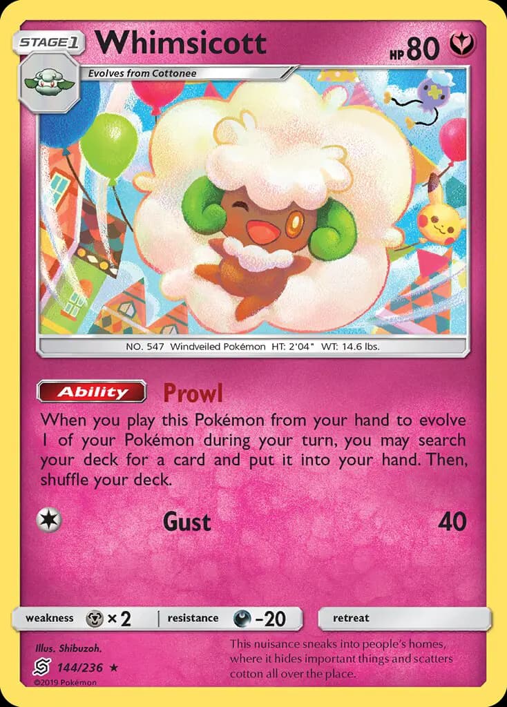 Whimsicott #144 — Unified Minds
