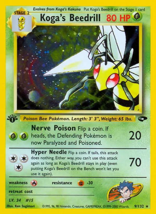 Koga's Beedrill #9 — Gym Challenge