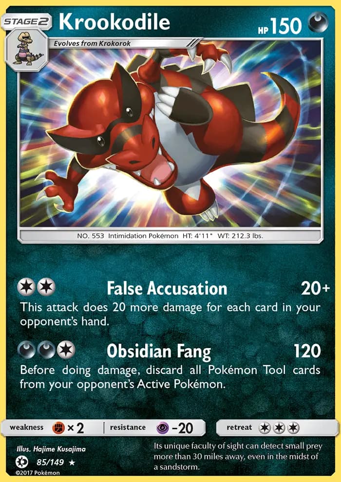 Krookodile #85 — Sun & Moon