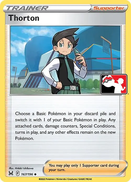Thorton #167 — Play! Pokémon Prize Pack Series
