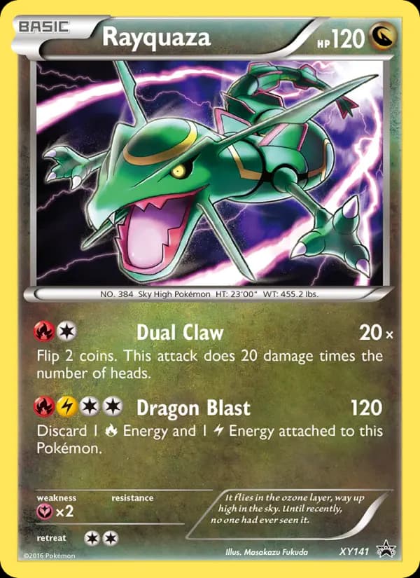 Rayquaza #XY141 — XY Promos