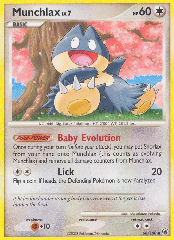 Munchlax #68 — Majestic Dawn