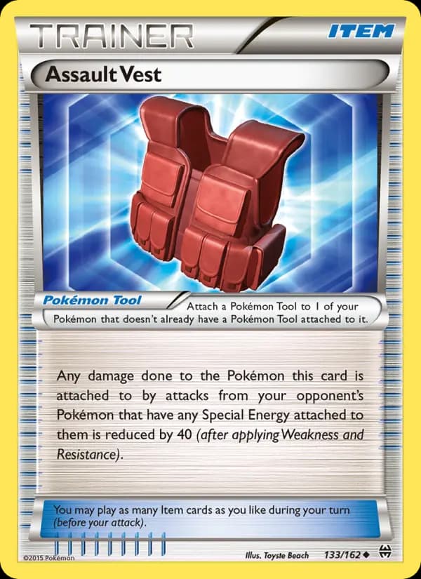 Assault Vest #id-3be5f1e287 — XY Promos